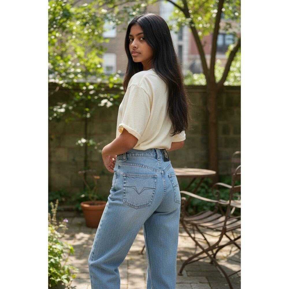 Versace Jeans Couture Vintage 90’s High waist Jeans Size 26